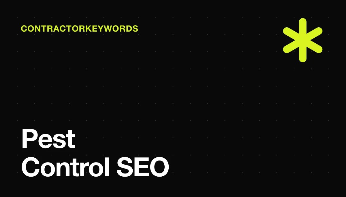 SEO for Pest Control Companies: Rank for Termite, Rodent & Bed Bug Searches